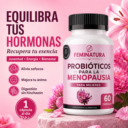 Probióticos para la menopausia