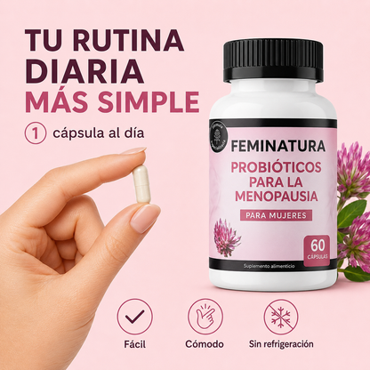 Probióticos para la menopausia